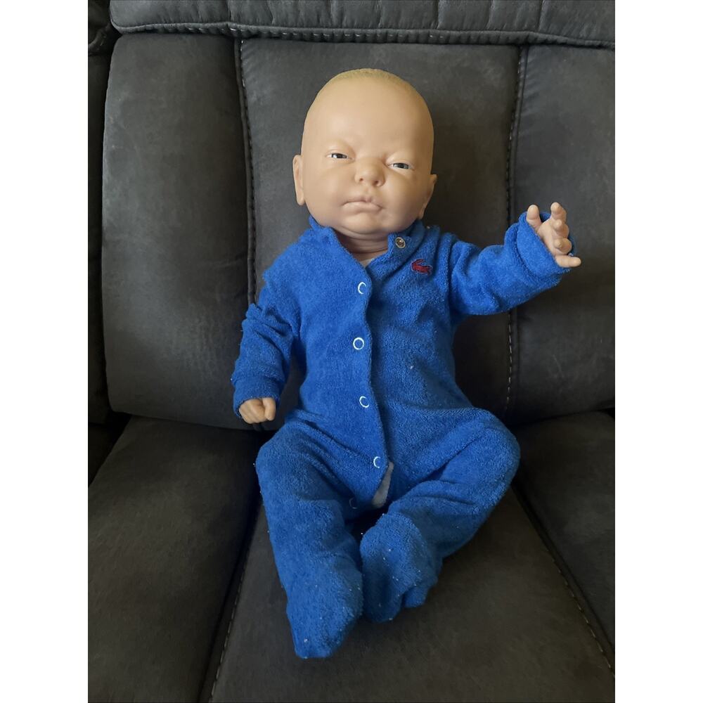Berjusa 20" Baby Boy Doll Anatomically Correct Newborn Vintage 1985